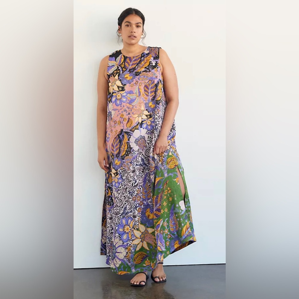 Anthropologie Alanna Maxi Dress Size 1X